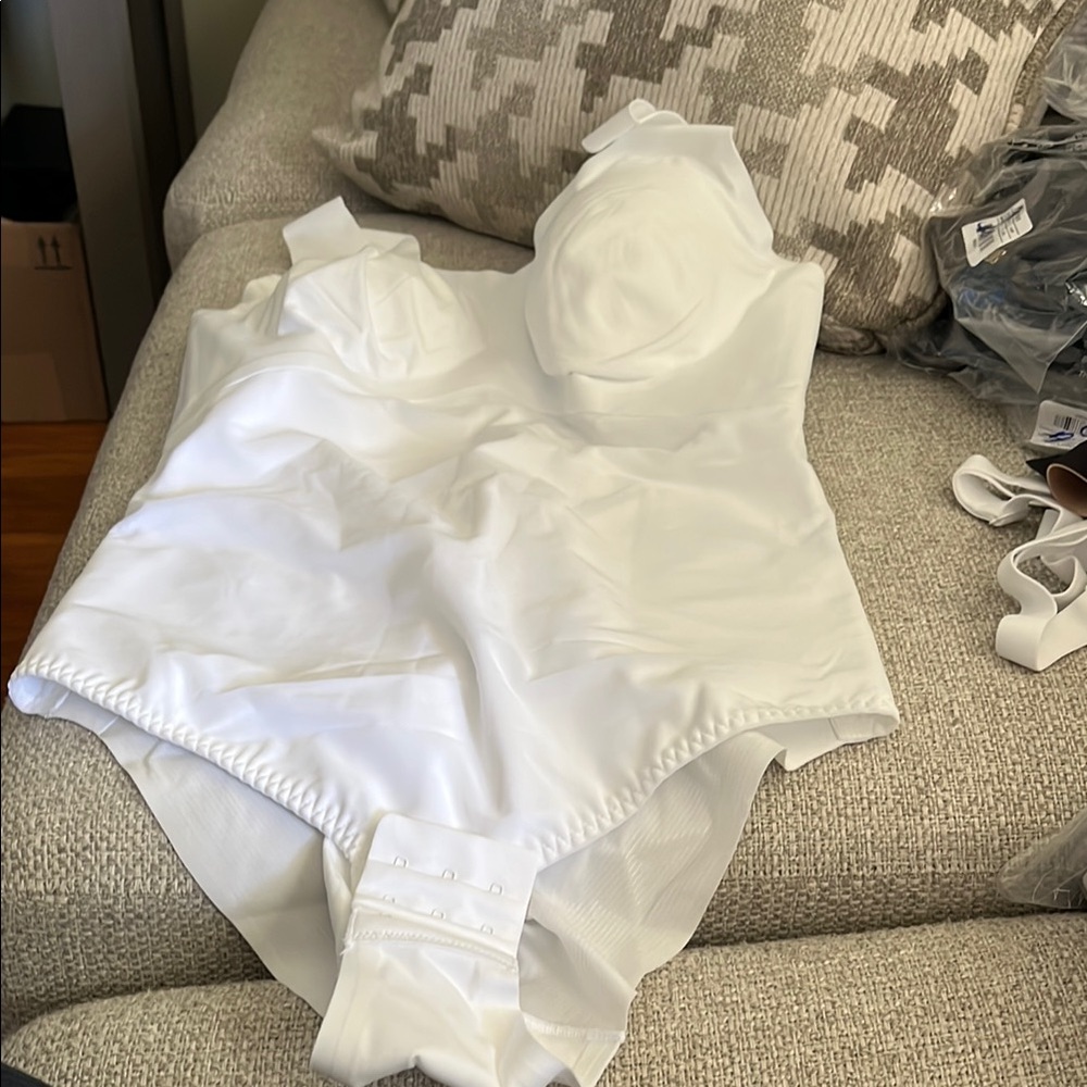 Honeylove White Bodysuit